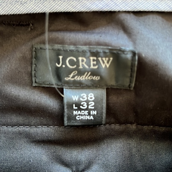 J. Crew Ludlow Slim Stretch Wool 38W 32L NWT - Picture 3 of 7